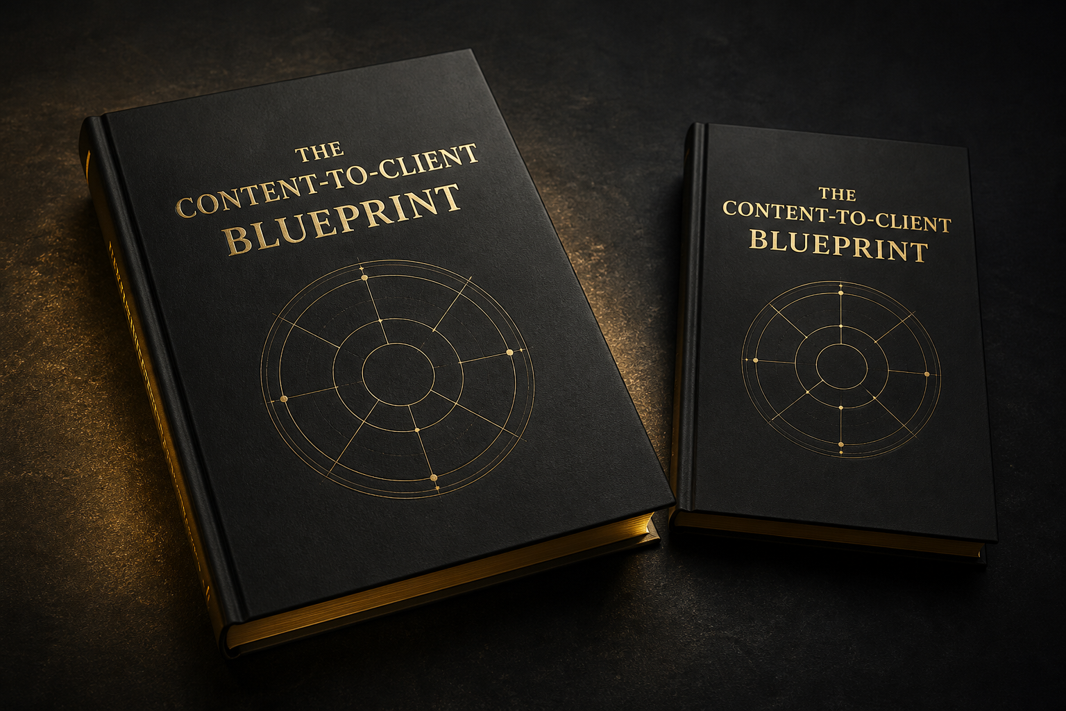 The Content-to-Client Blueprint hardcover book
